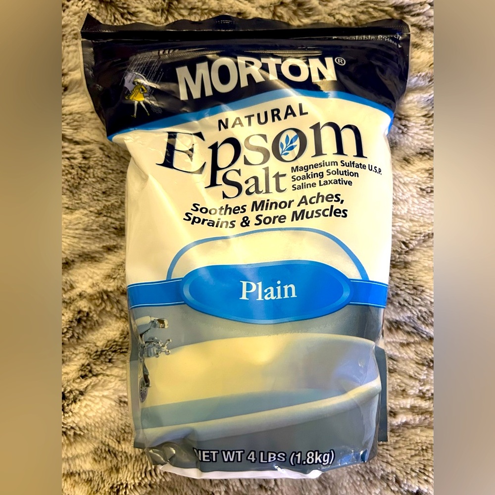 NWT Morton Epsom Salt 4 pounds
